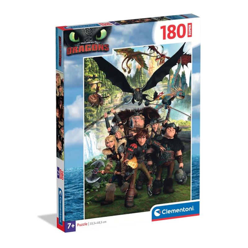 Puzzle Treina o Teu Dragão 180p