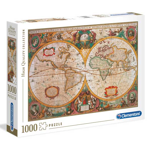 Puzzle 1000p Mapa Antic - Imatge 1