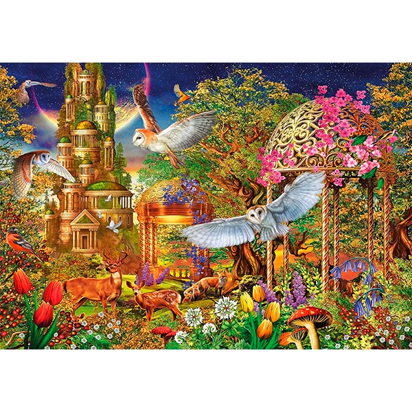 Puzzle 1500p Woodland Fantasy Garden - Imagen 1