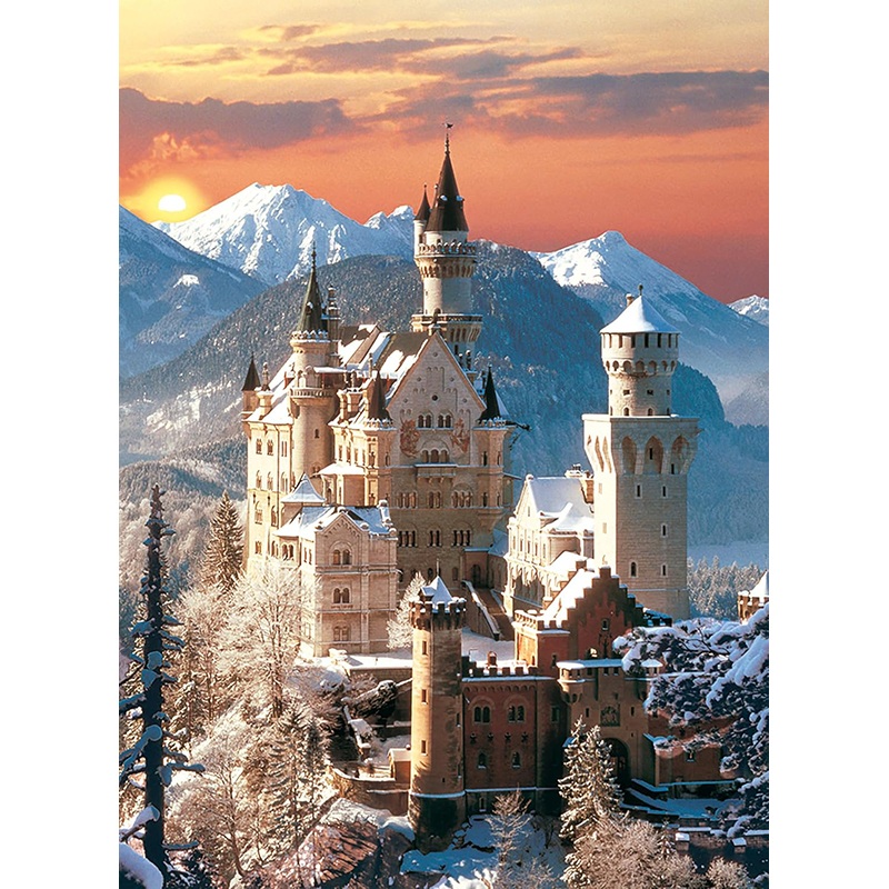 Puzzle Neuschwanstein 1500p - Imagen 1