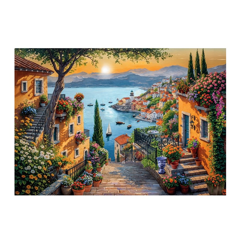 Puzzle 1500p Pasos hacia el Puerto - Imagen 1