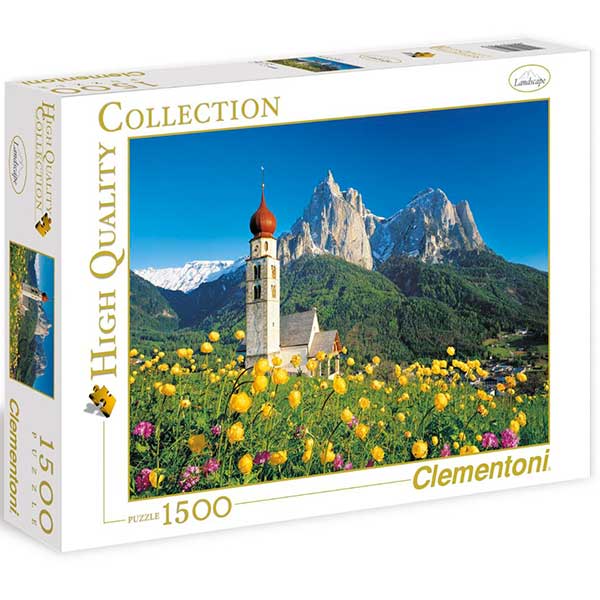 Puzzle 1500p Tirol Esglesia S.Valentí - Imatge 1