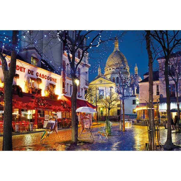 Puzzle 1500P Montmartre Paris - Imagem 1
