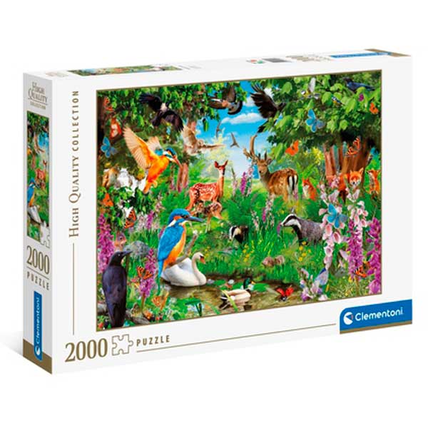 Puzzle 2000p HQC Fantastic Forest - Imagem 1