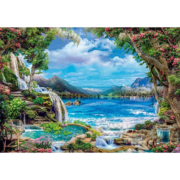 Puzzle 2000p Paraíso en la Tierra - Imagen 1