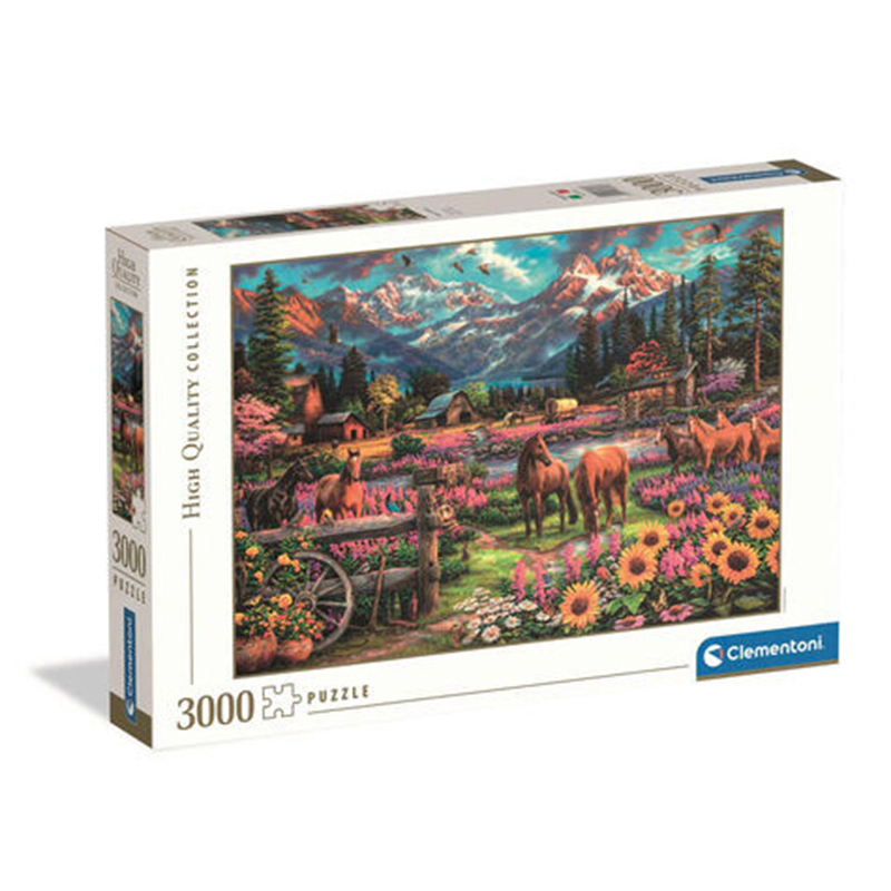 Puzzle 3000p Free to Roam