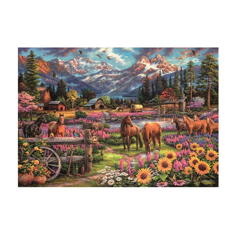 Puzzle 3000p Free to Roam - Imagen 1