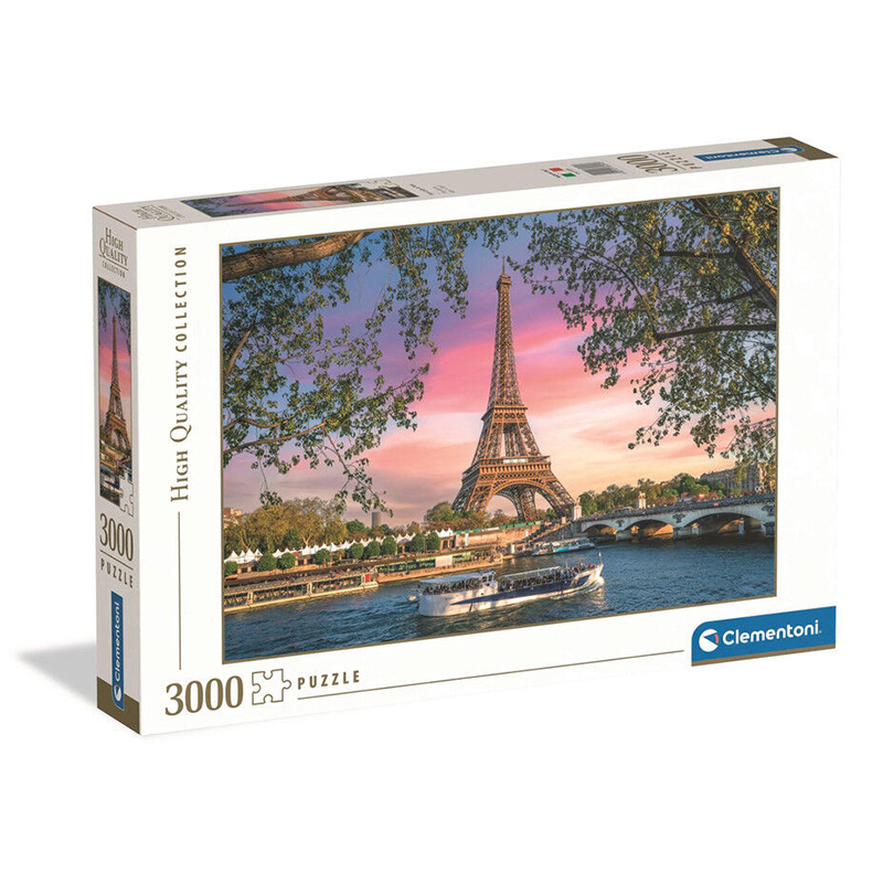 Puzzle 3000p Torre Eiffel Iron Lady in Pink