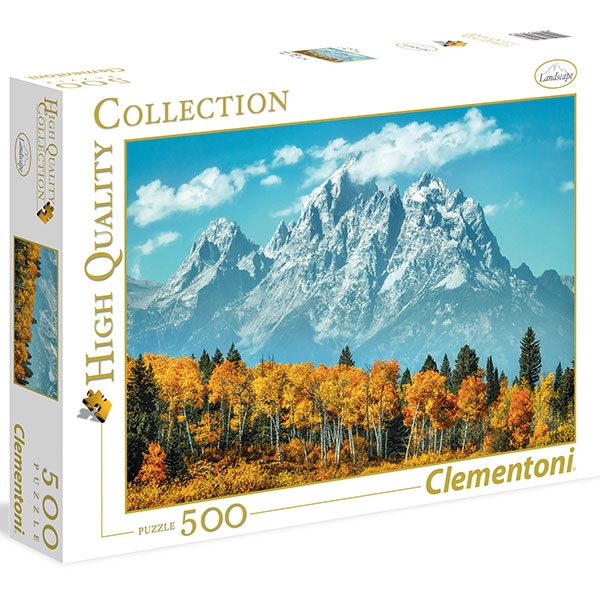 Puzzle 500p Muntanya Grand Teton - Imatge 1