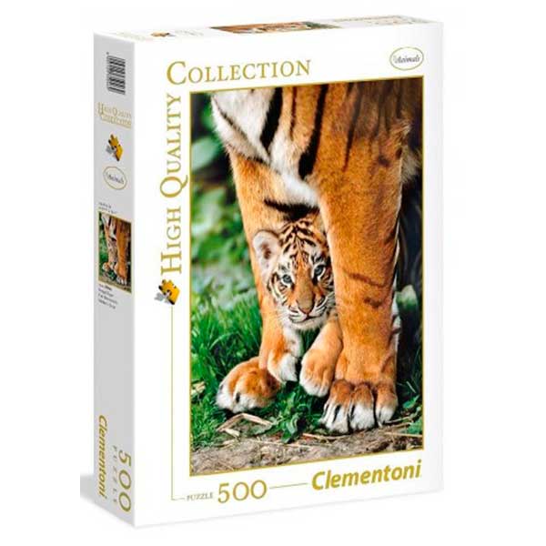 Puzzle 500p Tigres de Bengala - Imagen 1