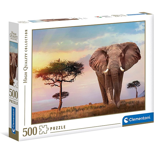Puzzle 500 Piezas Puesta De Sol En Africa - Imagen 1
