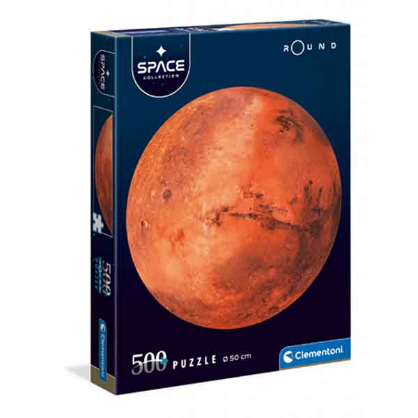 Quebra-cabeça Redondo Marte 500p - Imagem 1