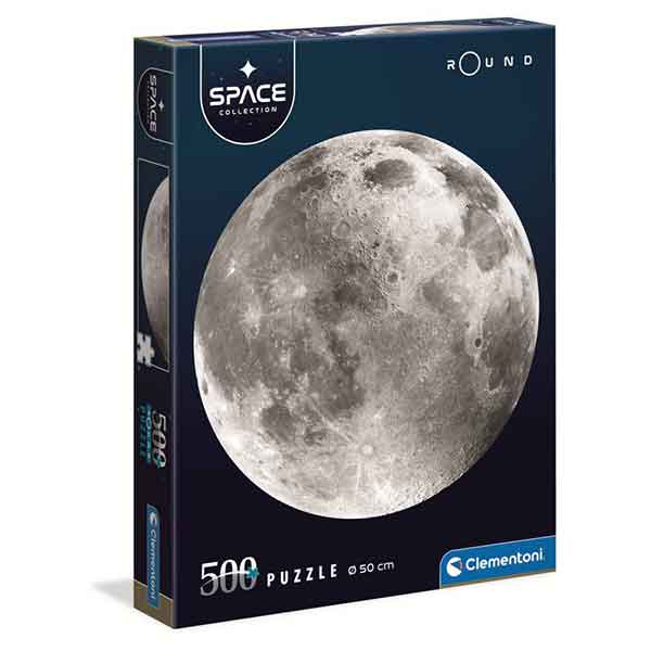 Puzzle Round Lluna 500p - Imatge 1