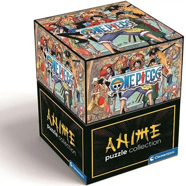 Puzzle Anime One Piece 500 peças Cubo - Imagem 1