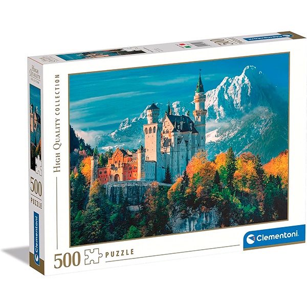 Quebra-cabeça 500p Castelo de Neuschwanstein - Imagem 1