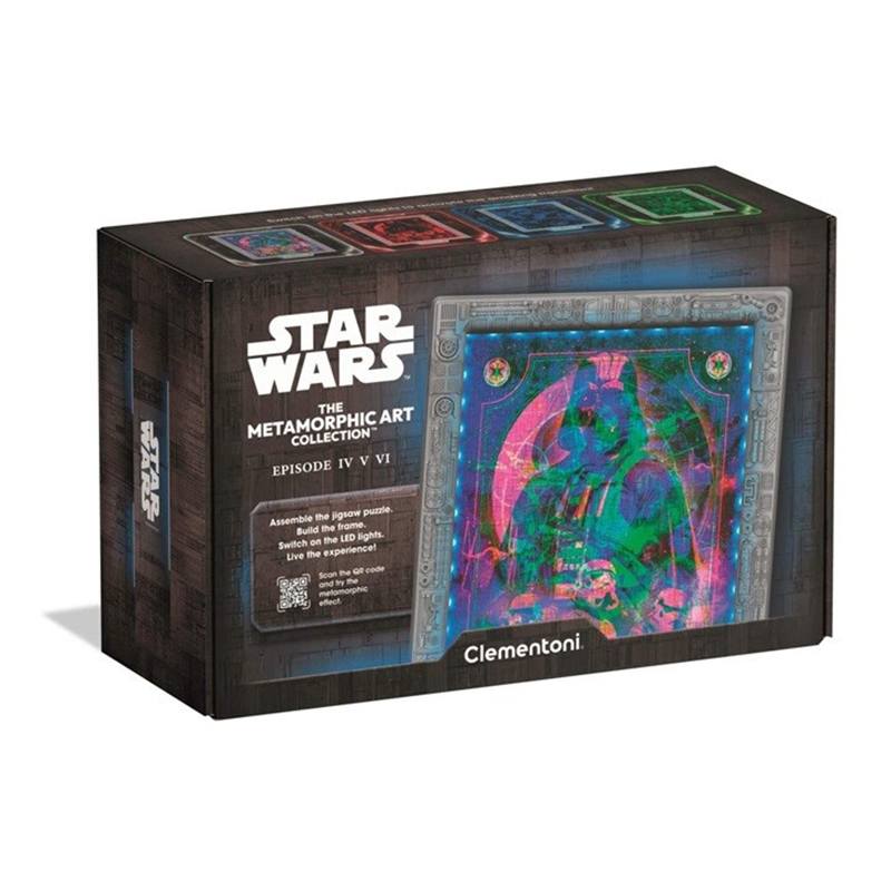 Star Wars Puzzle - The Metamorphic Art I-Colection IV-V com led