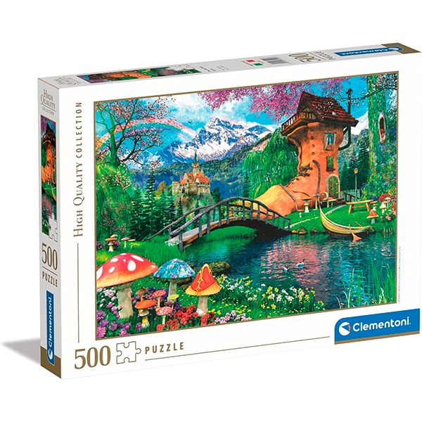 Puzzle 500p The Old Shoe House - Imagen 1