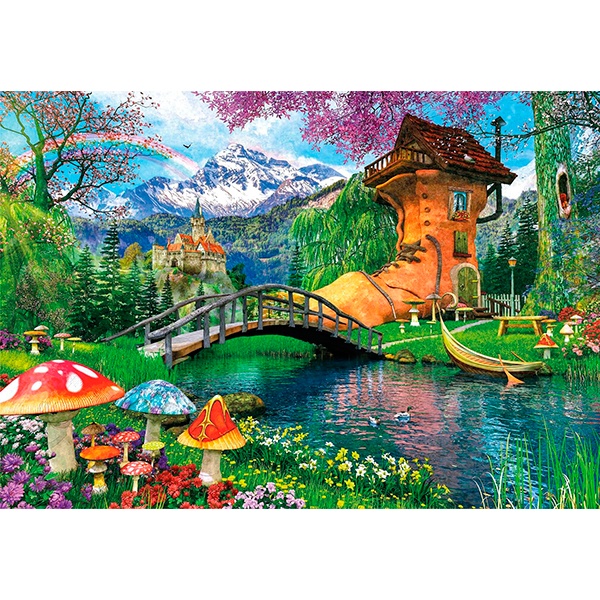 Puzzle 500p The Old Shoe House - Imagen 