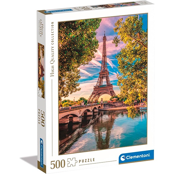 Puzzle 500p Along the Seine Paris - Imatge 1
