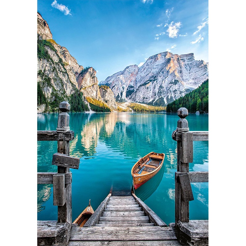 Puzle Lago Braies 500p - Imagen 1