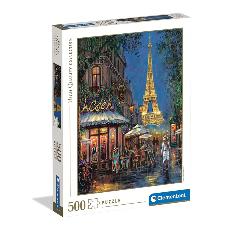 Puzzle 500p Café Torre Eiffel