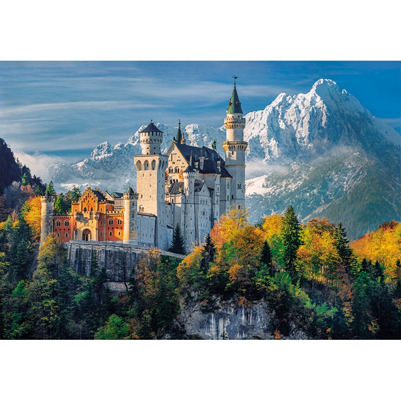 Puzzle 500p Castillo Neuschwansein - Imagen 1
