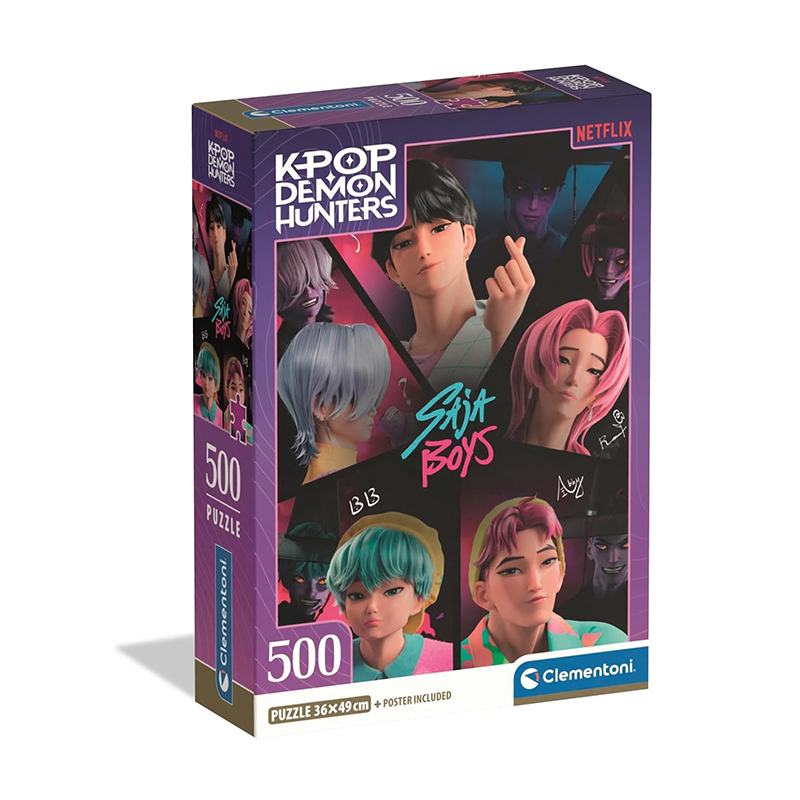 K-Pop Demon Hunters Puzzle 500p Saja Boys