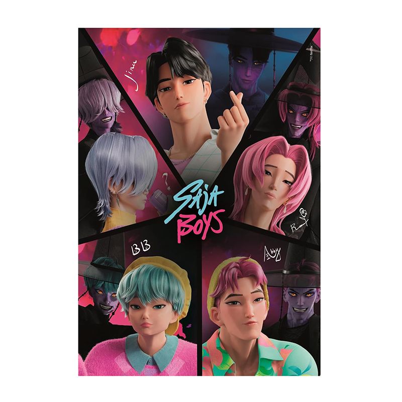 K-Pop Demon Hunters Puzzle 500p Saja Boys - Imagen 1