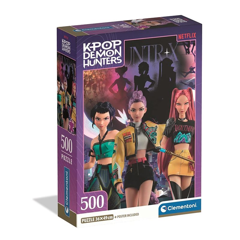 K-Pop Demon Hunters Puzzle 500p