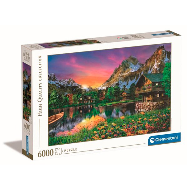Puzzle 6000p HQC Alpine Lake - Imatge 1