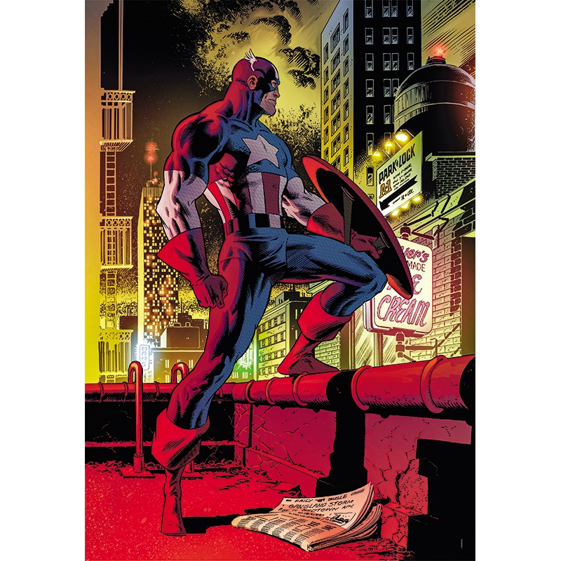 Puzzle 1000p Marvel Capitán América - Imatge 1