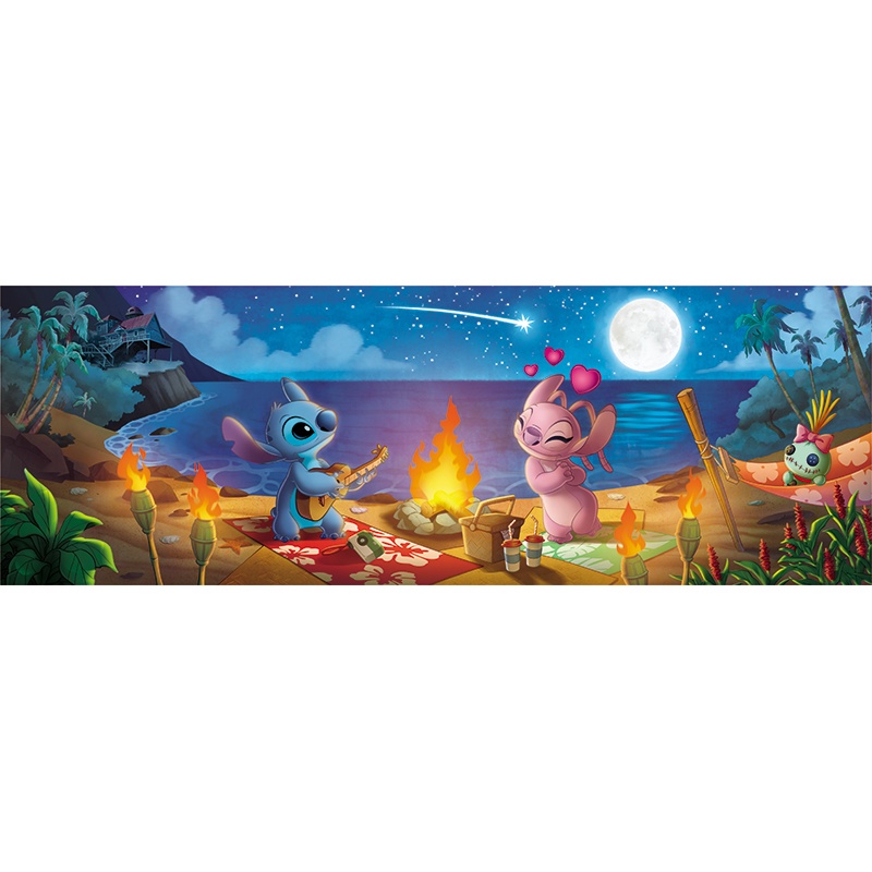 Puzzle 1000p Stitch Panoramic - Imagen 1