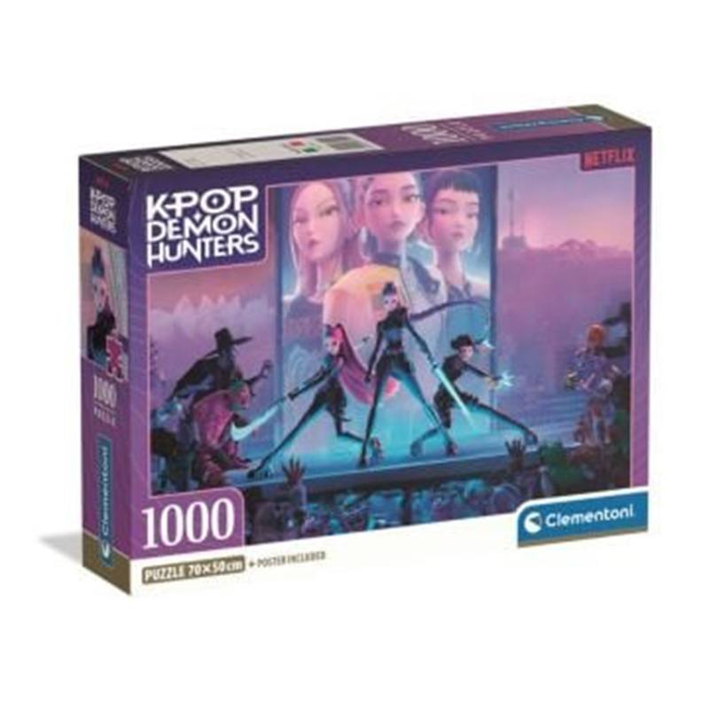K-Pop Demon Hunters Puzzle 1000p