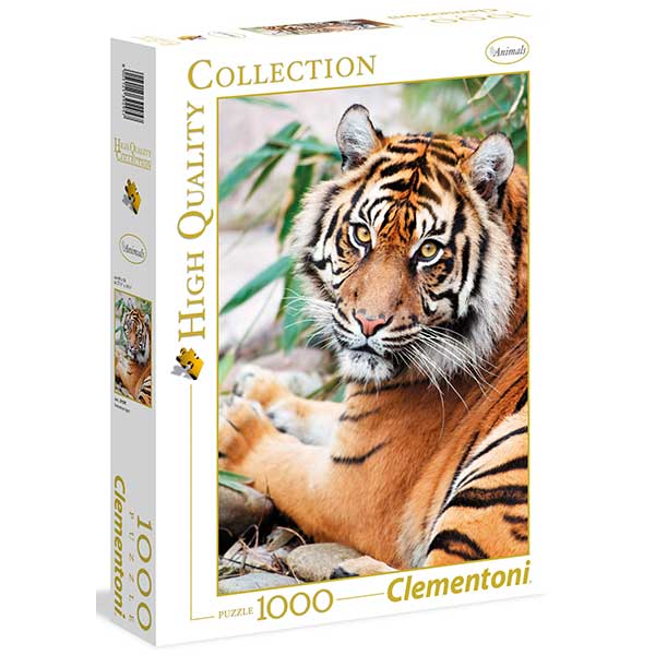 Puzzle 1000p Tigre de Sumatra - Imagen 1