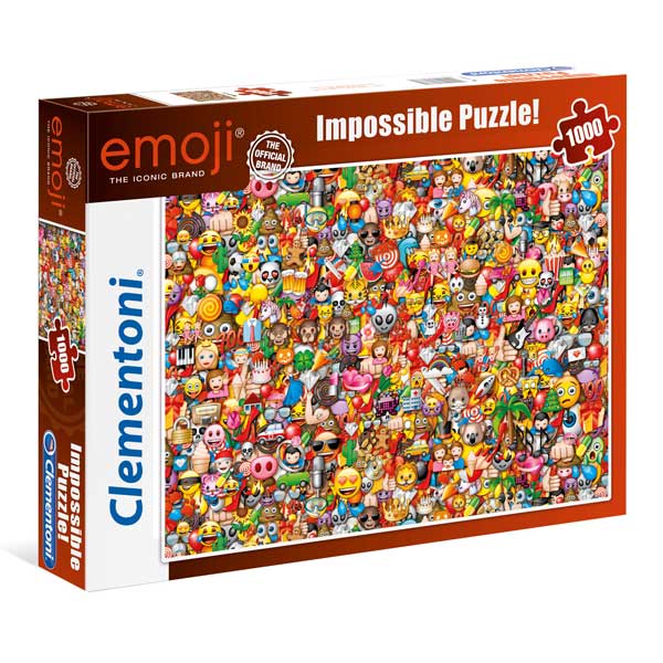 Puzzle 1000P Impossible Emoji - Imagem 1