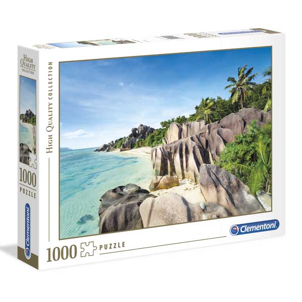 Puzzle 1000p Playa Paraíso - Imagen 1