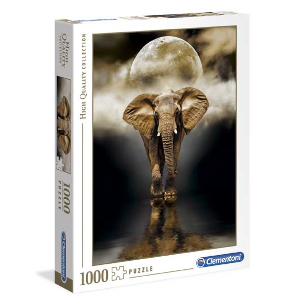 Puzzle 1000p Elefante - Imagen 1