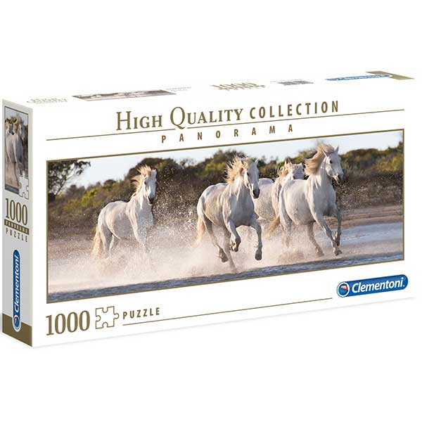 Puzzle 1000p Panoramic Cavalls Corrent - Imatge 1