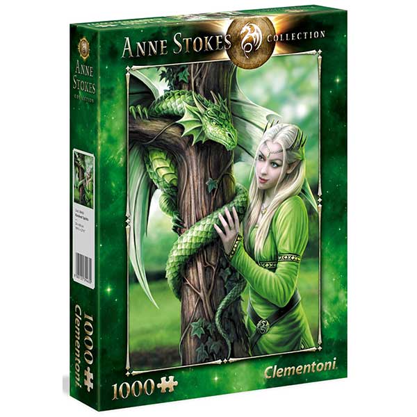 Puzzle 1000p Anne Stokes Kindred Spirits - Imagen 1