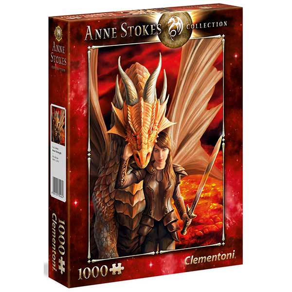 Puzzle 1000p Anne Stokes Inner Strenght - Imagen 1