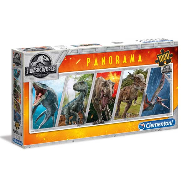 Puzzle 1000p Jurassic World Panoramic - Imatge 1