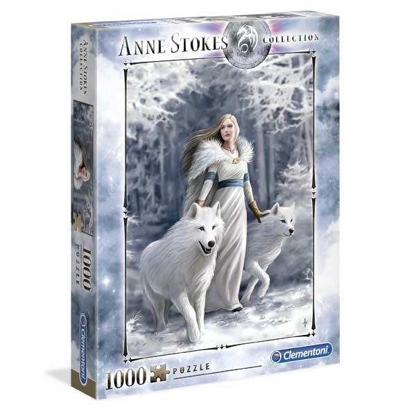 Puzzle 1000P Anne Stokes Observadores De Inverno - Imagem 1