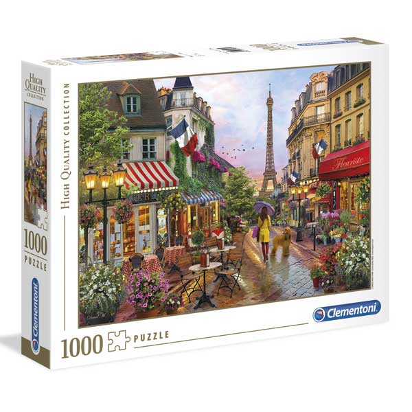 Puzzle 1000p Flors a París - Imatge 1