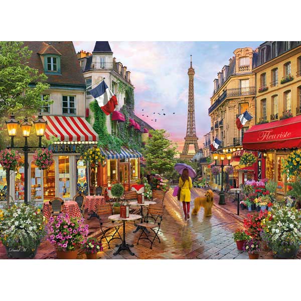 Puzzle 1000 Flores en París - Imagen 1