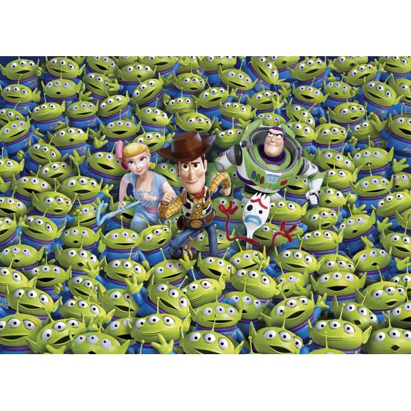 Puzzle 1000p Toy Story 4 Impossible - Imatge 1