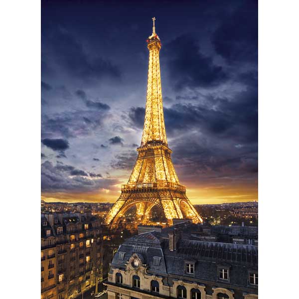 Puzzle 1000p Torre Eiffel - Imagen 1
