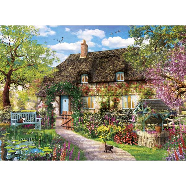 Puzzle 1000p Old Cottage - Imagen 1