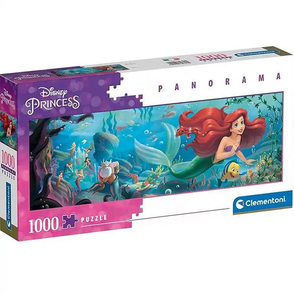 Puzzle Panorámico 1000 peças Disney Little Mermaid - Imagem 1