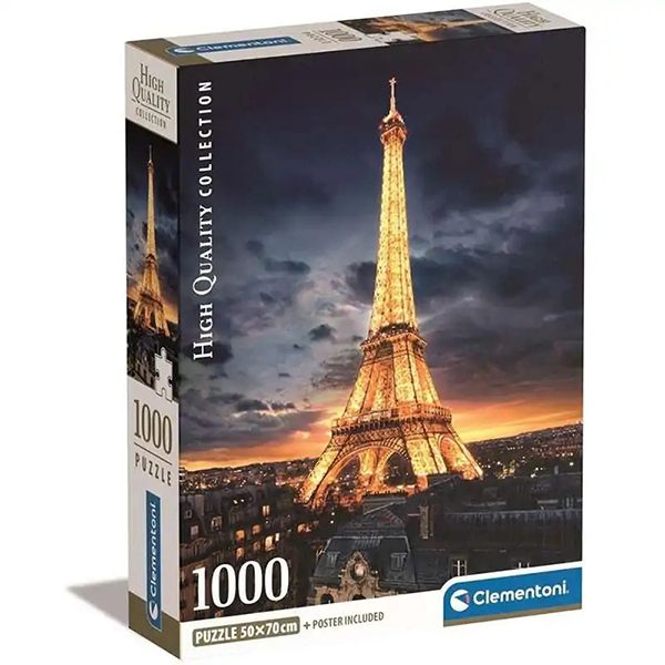 Puzzle 1000p HQC Torre Eiffel - Imagen 1