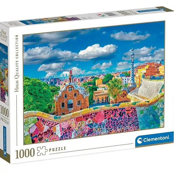 Puzzle 1000 Piezas Park Güell, Barcelona - Imagen 1